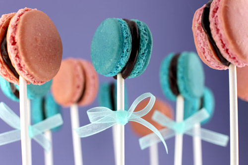 macaron pops