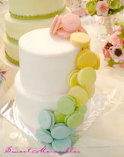 macaron cake