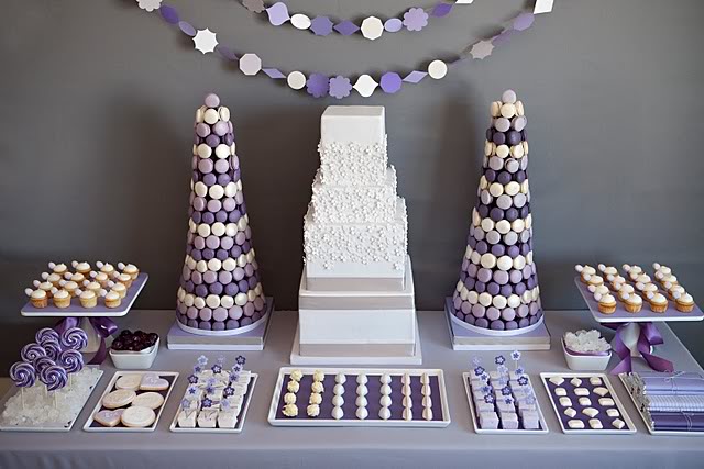 dessert table