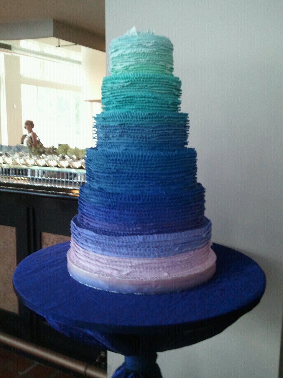 ombre cake